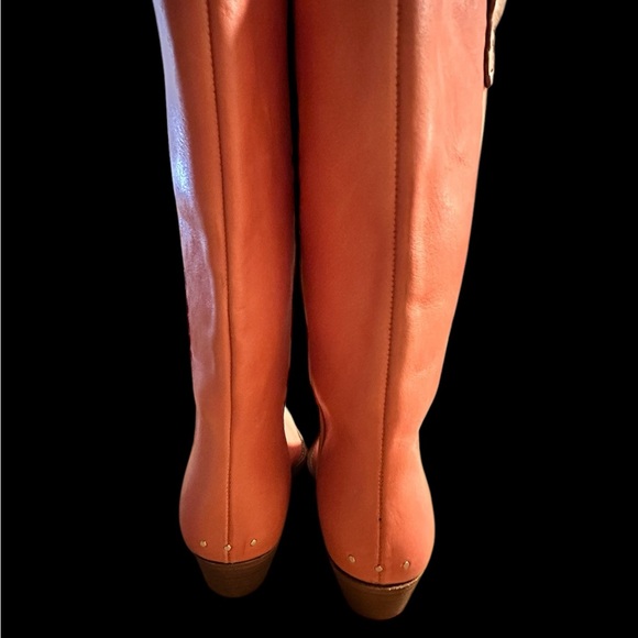 WE THE FREE | FREE PEOPLE
Montage Tall Leather Boots- Coral. 39 (8.5) - Picture 5 of 15